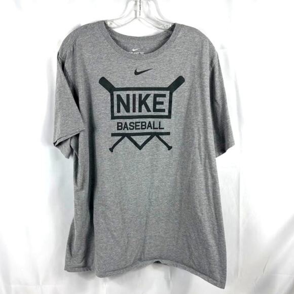 Nike Baseball XXL 2XL T-Shirt Athletic Cut BSBL - Picture 1 of 5